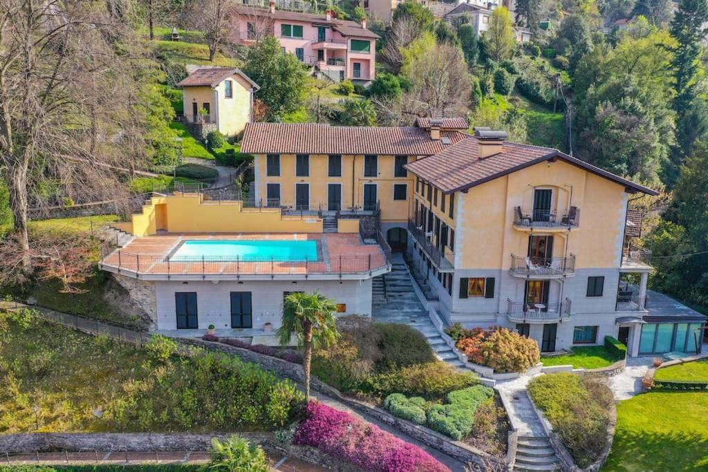 Apartament Casa In Riva A Faggeto Faggeto Lario Zewnętrze zdjęcie
